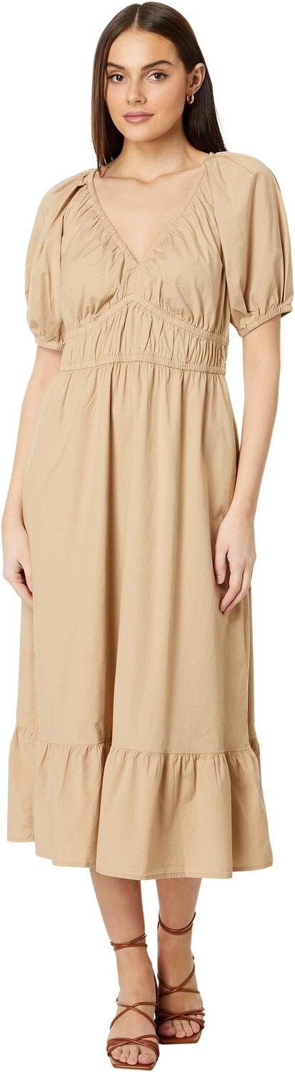 Платье Vineyard Vines Poplin V-Neck Midi Dress, цвет Cappuccino
Платье Vineyard Vines Poplin V-Neck Midi Dress, цвет Cappuccino