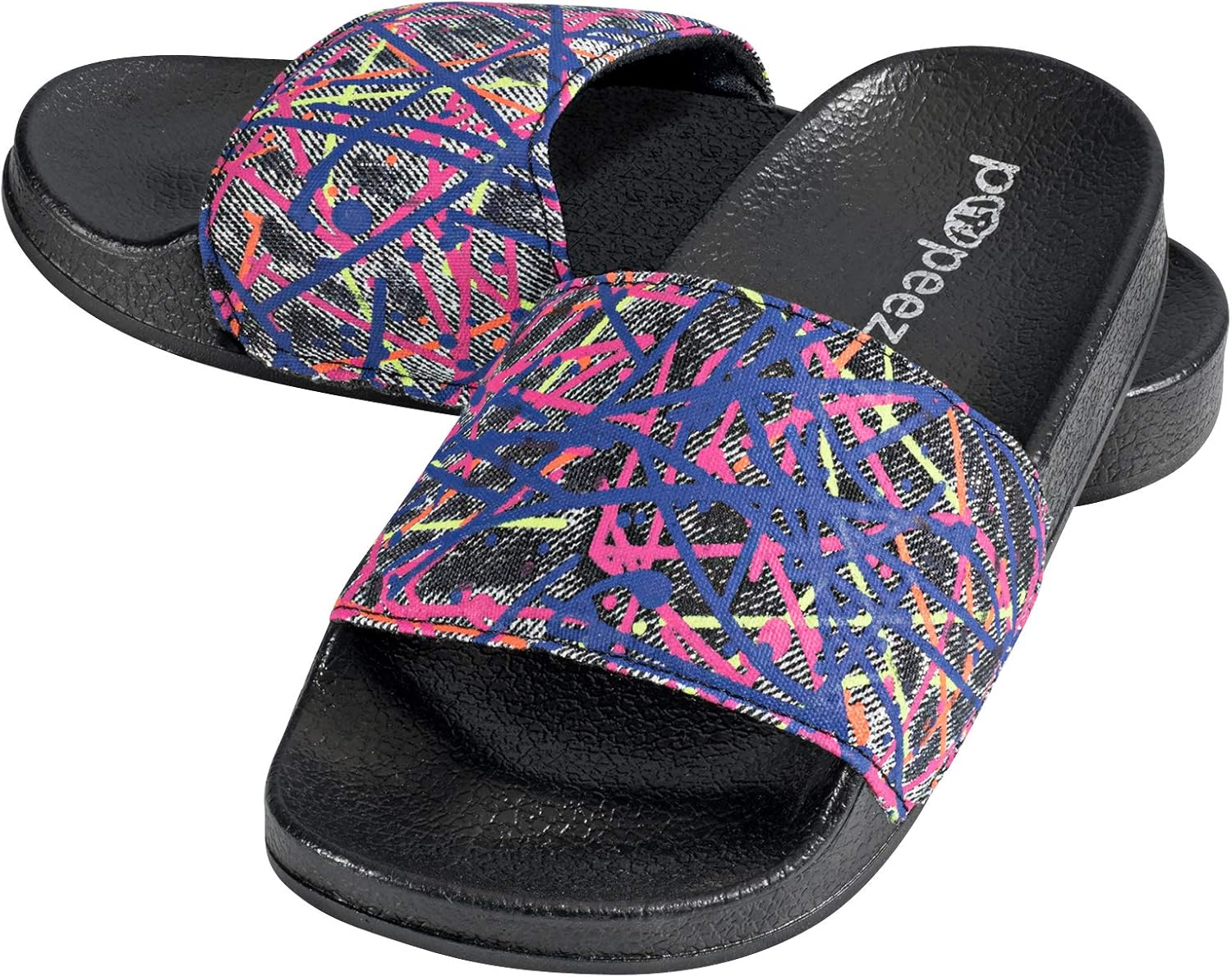 Женские шлепанцы с открытым носком Pupeez, черный
Женские шлепанцы с открытым носком Pupeez, черный