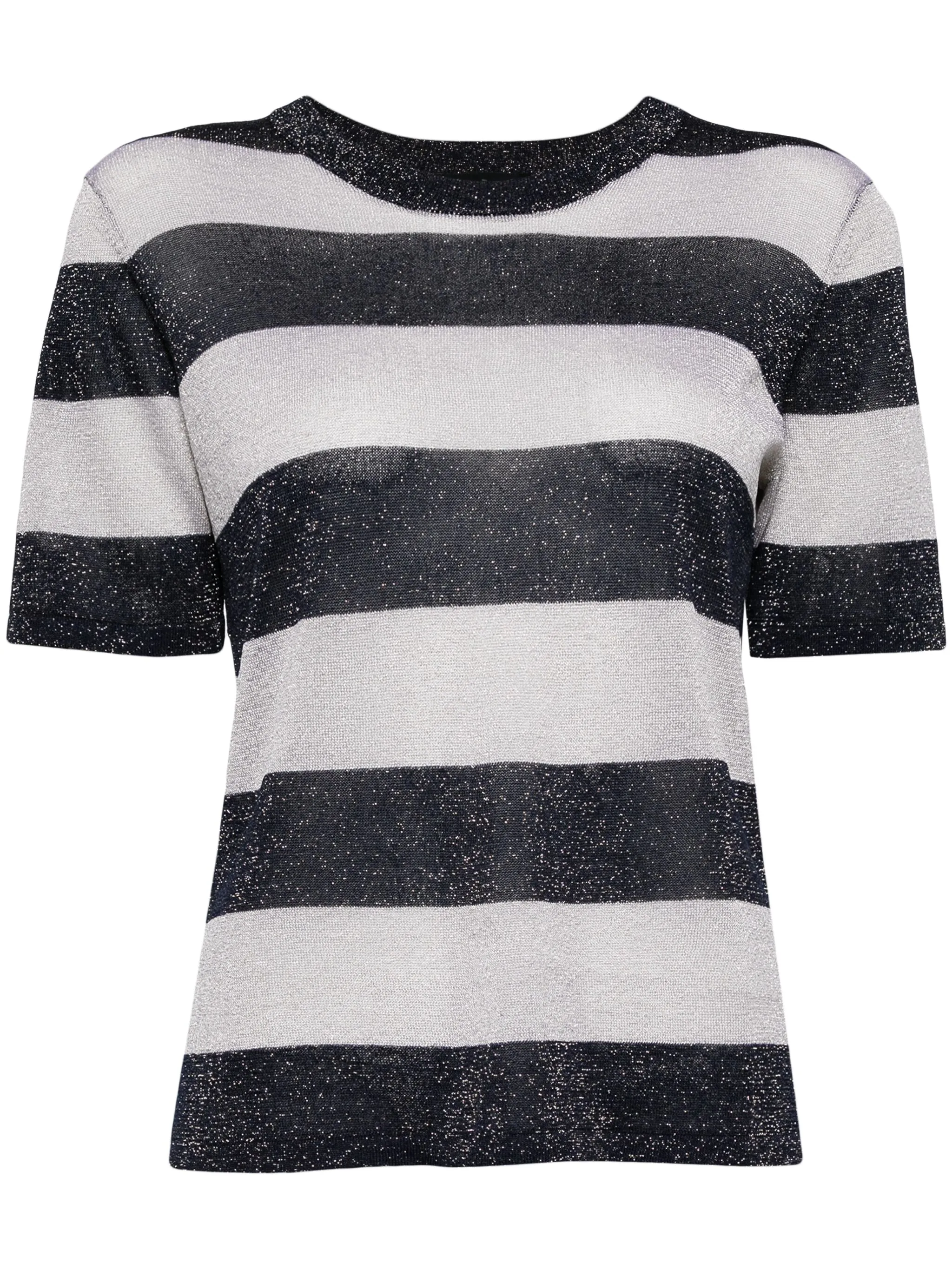 Вязаный топ в полоску Agnès B., нейтральный
Вязаный топ в полоску Agnès B., нейтральный