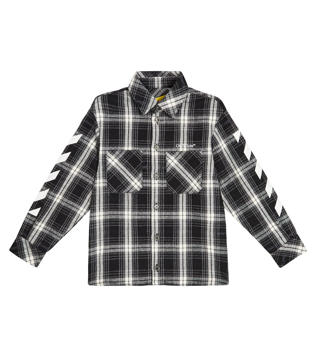Фланелевая рубашка в клетку bookish Off-White Kids, мультиколор
Фланелевая рубашка в клетку bookish Off-White Kids, мультиколор