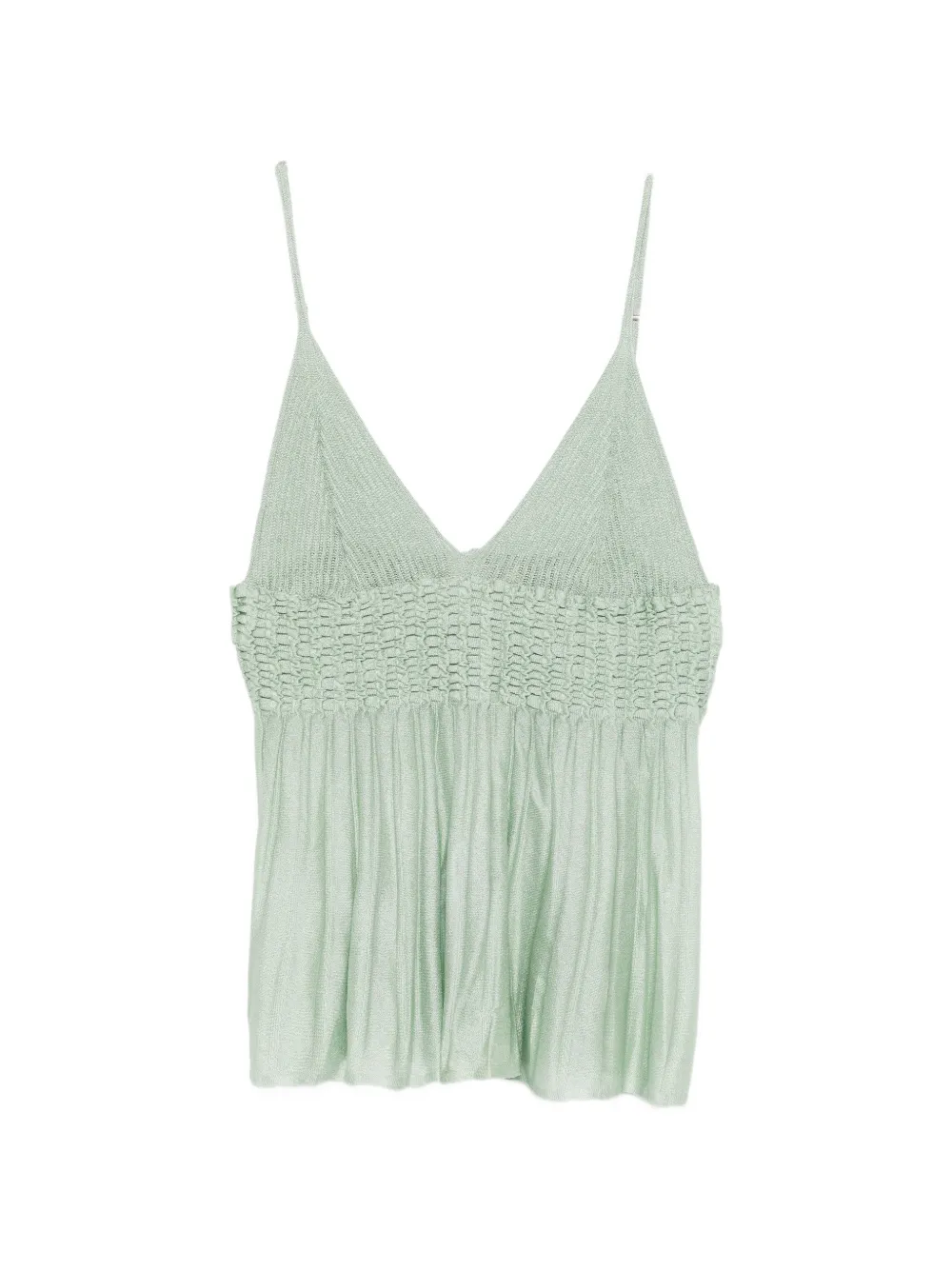 Плиссированный топ Circus Hotel, зеленый
Плиссированный топ Circus Hotel, зеленый