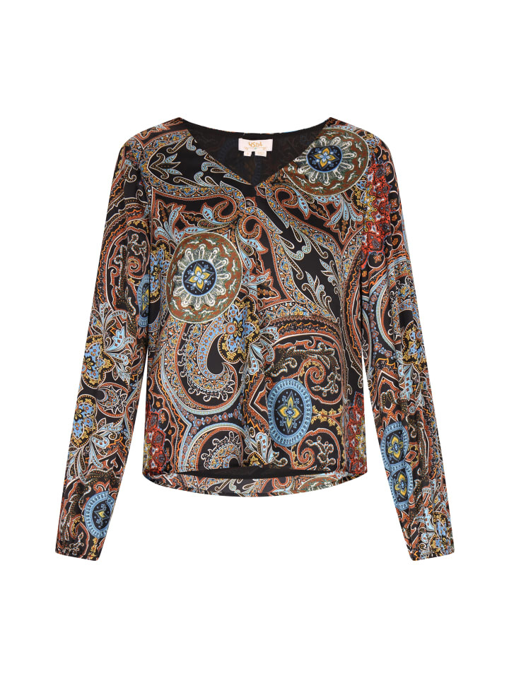 Блуза usha FESTIVAL Blouse, цвет schwarz mehrfarbig
Блуза usha FESTIVAL Blouse, цвет schwarz mehrfarbig