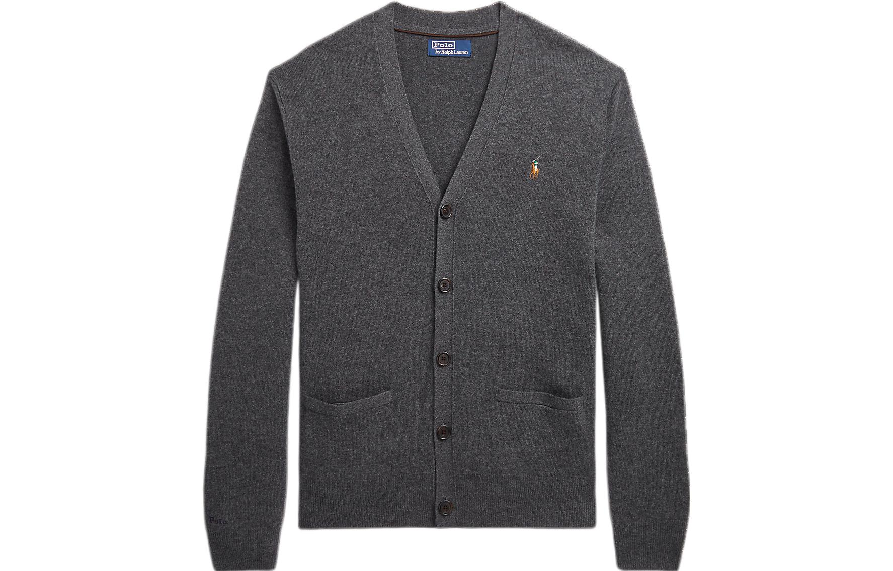 Polo Ralph Lauren Трикотажный свитер мужской темно-серый
Polo Ralph Lauren Трикотажный свитер мужской темно-серый