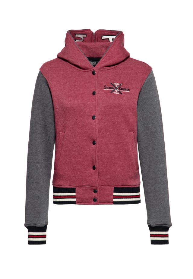 Куртка для колледжа с капюшоном 2-в-1 быстрая и облегающая Queen Kerosin, красный
Куртка для колледжа с капюшоном 2-в-1 быстрая и облегающая Queen Kerosin, красный