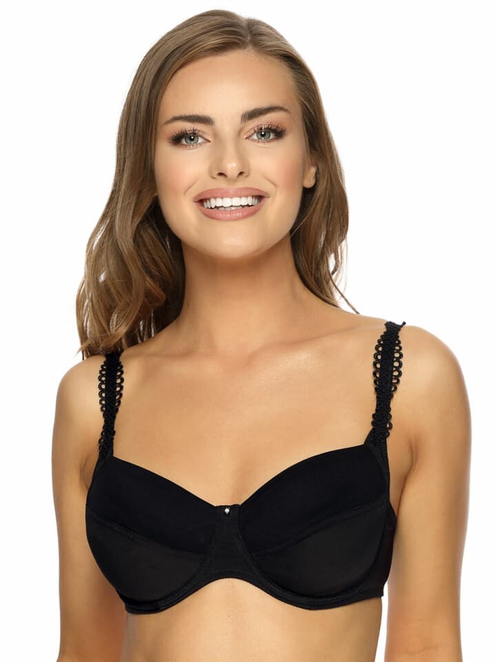 Бюстгальтер на косточках Viania, черный
Бюстгальтер на косточках Viania, черный