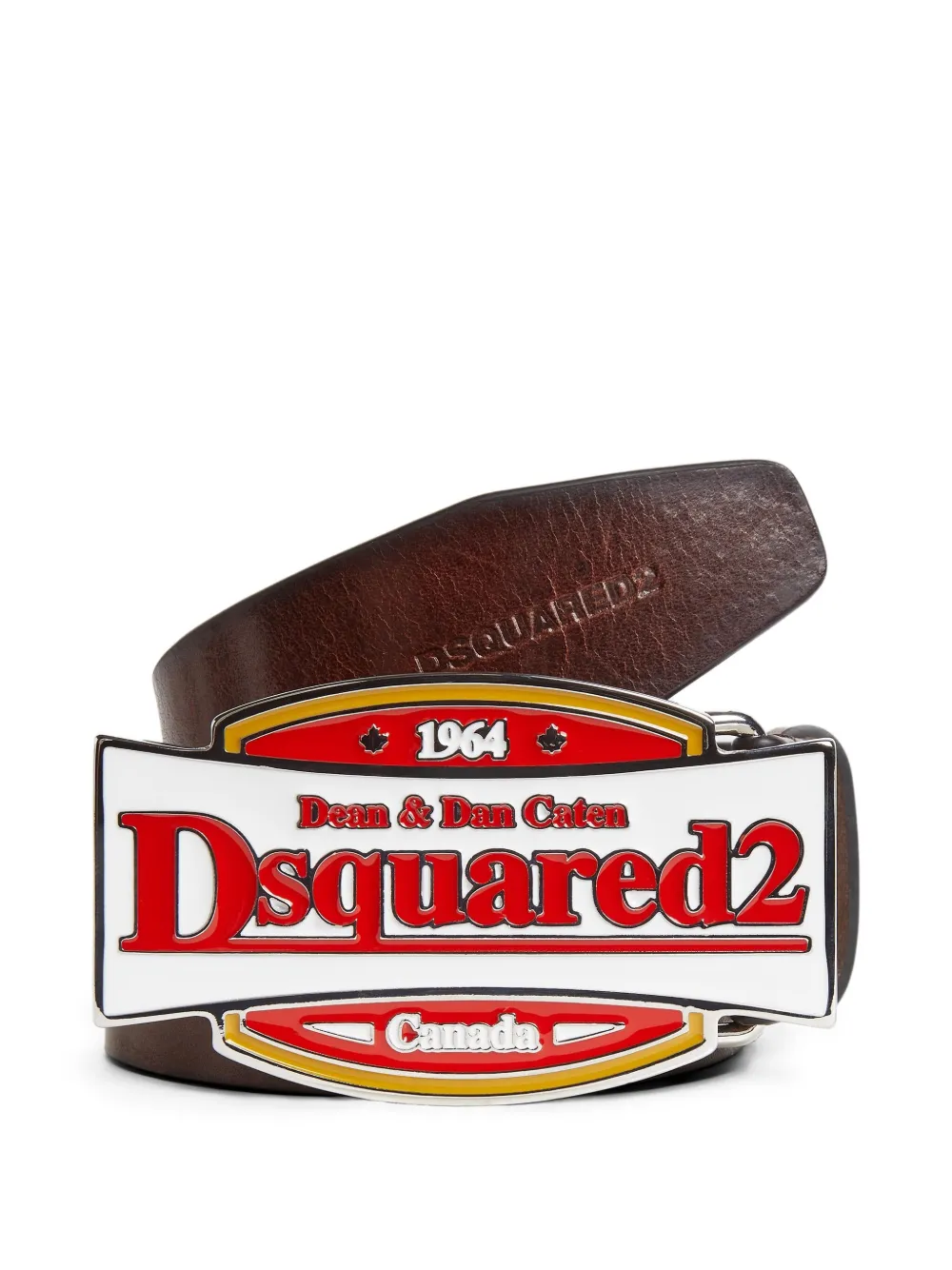 Ремень с логотипом DSQUARED2, коричневый
Ремень с логотипом DSQUARED2, коричневый