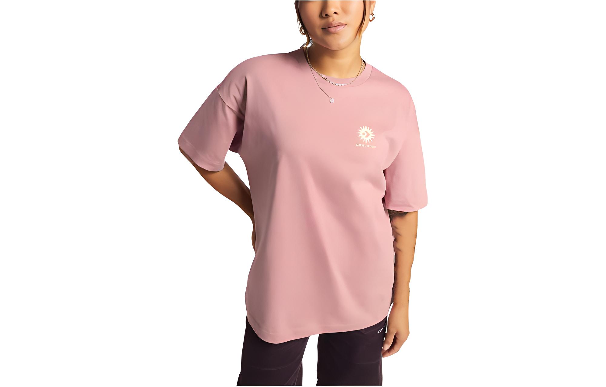 Футболка женская розовая Converse 
Футболка женская розовая Converse