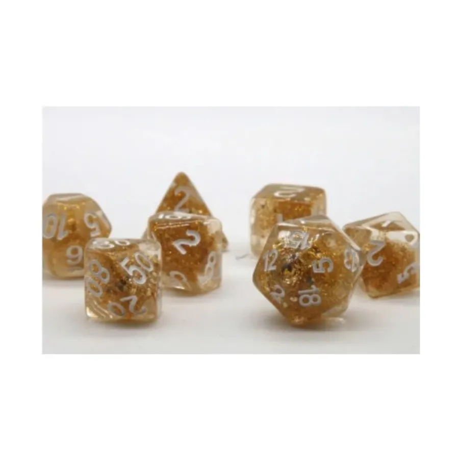 Поликомплект - Царь Мидас с белым (7), Dice Sets - Resin/Acrylic - Red, Orange, Yellow, & Pink (Foam Brain Games)
Поликомплект - Царь Мидас с белым (7), Dice Sets - Resin/Acrylic - Red, Orange, Yellow, & Pink (Foam Brain Games)