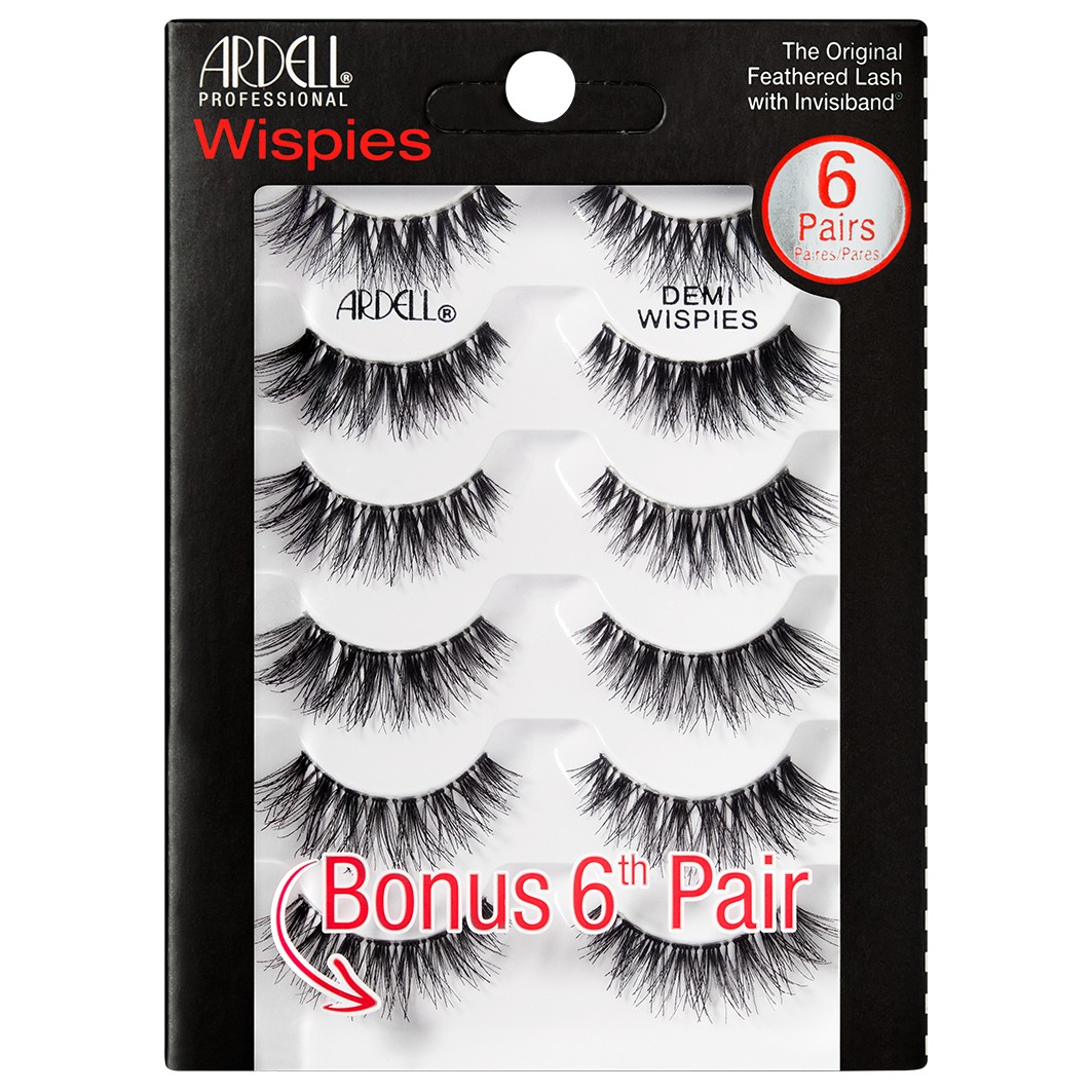 Искусственные ресницы wispies multipack demi wispies Ardell, количество 1 шт.
Искусственные ресницы wispies multipack demi wispies Ardell, количество 1 шт.