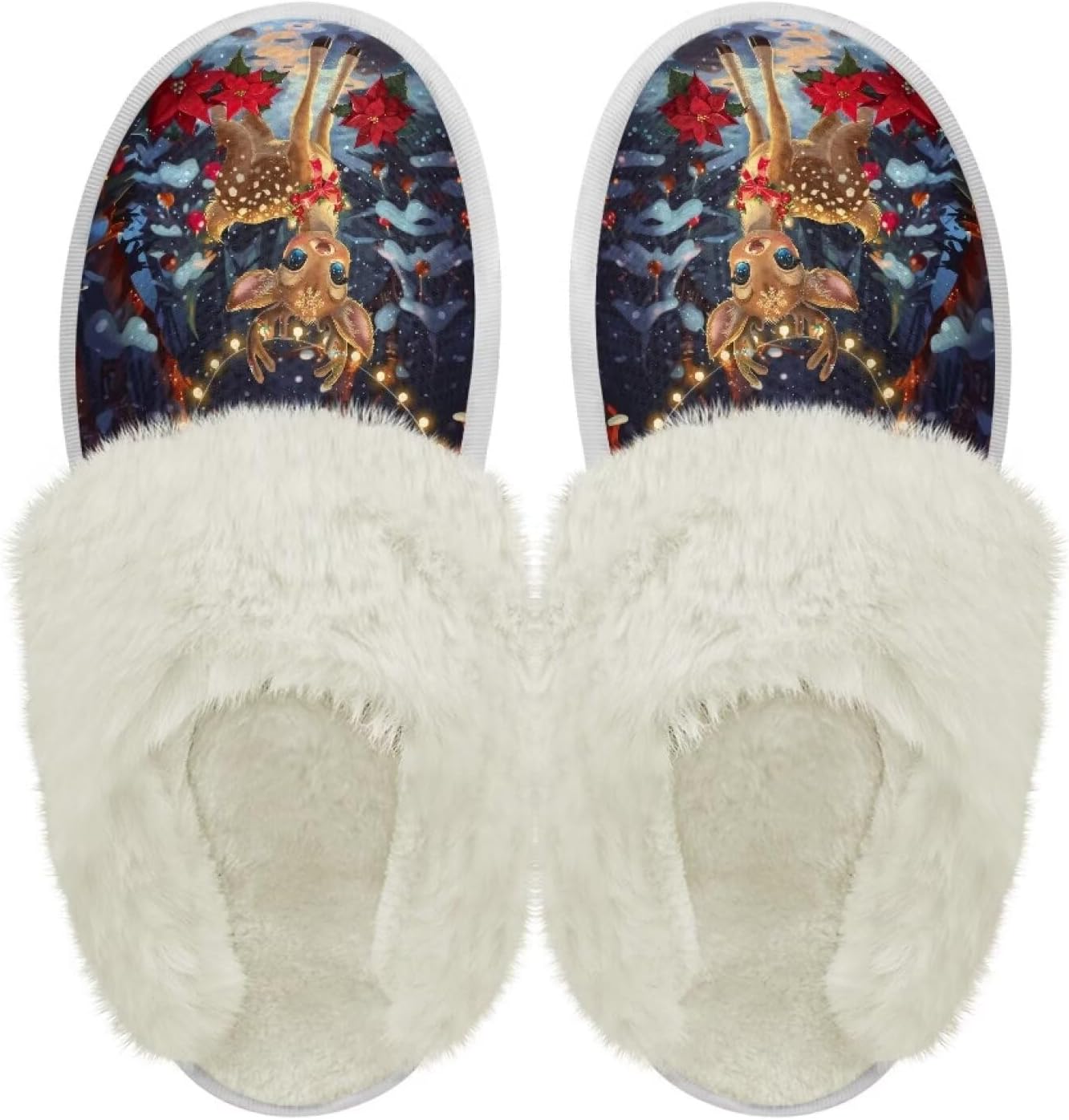 Хлопковые тапочки PJHEQOXE с пушистыми краями, домашние тапочки для дома и улицы, хлопковые тапочки унисекс, Elk
Хлопковые тапочки PJHEQOXE с пушистыми краями, домашние тапочки для дома и улицы, хлопковые тапочки унисекс, Elk