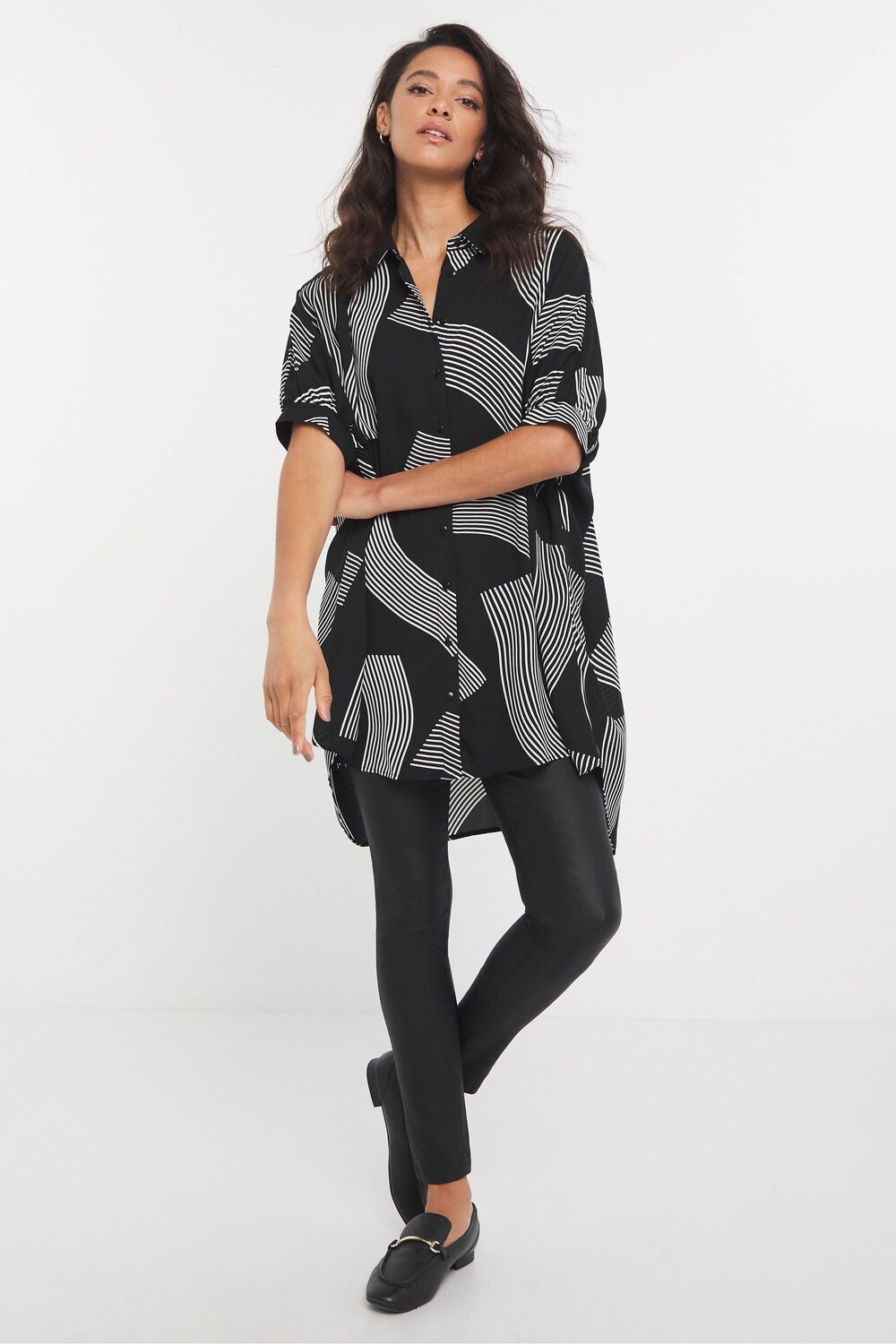 Блузка с монохромным принтом uma Jd Williams, черный
Блузка с монохромным принтом uma Jd Williams, черный