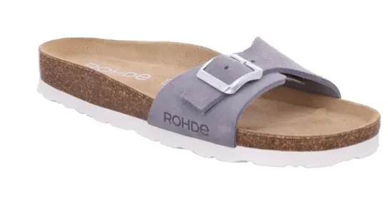 Мюли Rohde, туфли на танкетке, летние туфли, тапочки с заранее сформированной стелькой, серый
Мюли Rohde, туфли на танкетке, летние туфли, тапочки с заранее сформированной стелькой, серый