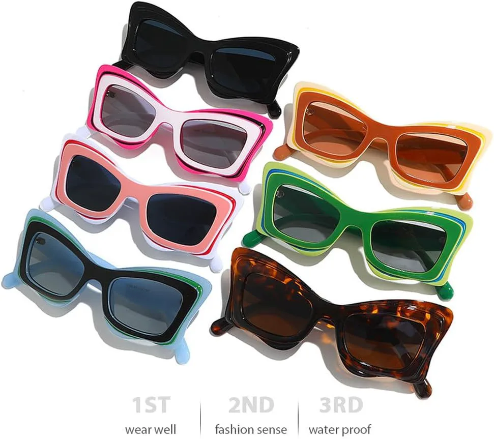 Модные солнцезащитные очки с цветовыми блоками для женщин, популярные солнцезащитные очки с защитой от УФ-излучения, для вечеринок, в песочном стиле HYYZZC, C2
Модные солнцезащитные очки с цветовыми блоками для женщин, популярные солнцезащитные очки с защитой от УФ-излучения, для вечеринок, в песочном стиле HYYZZC, C2