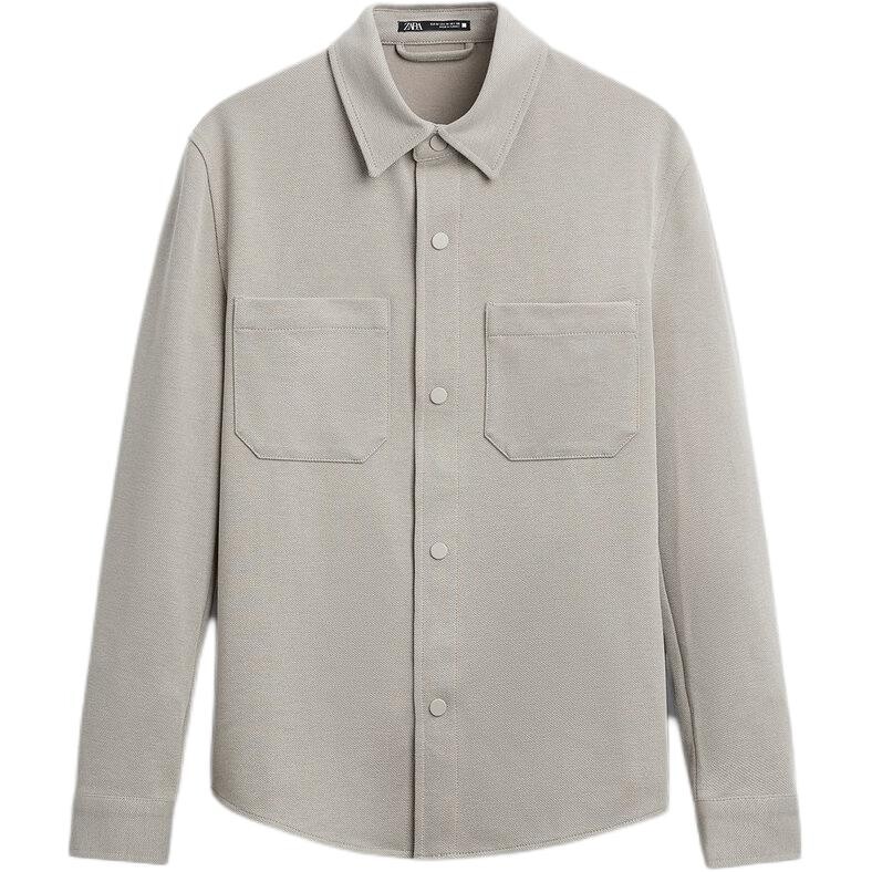 Рубашка мужская серая Zara, серый
Рубашка мужская серая Zara, серый