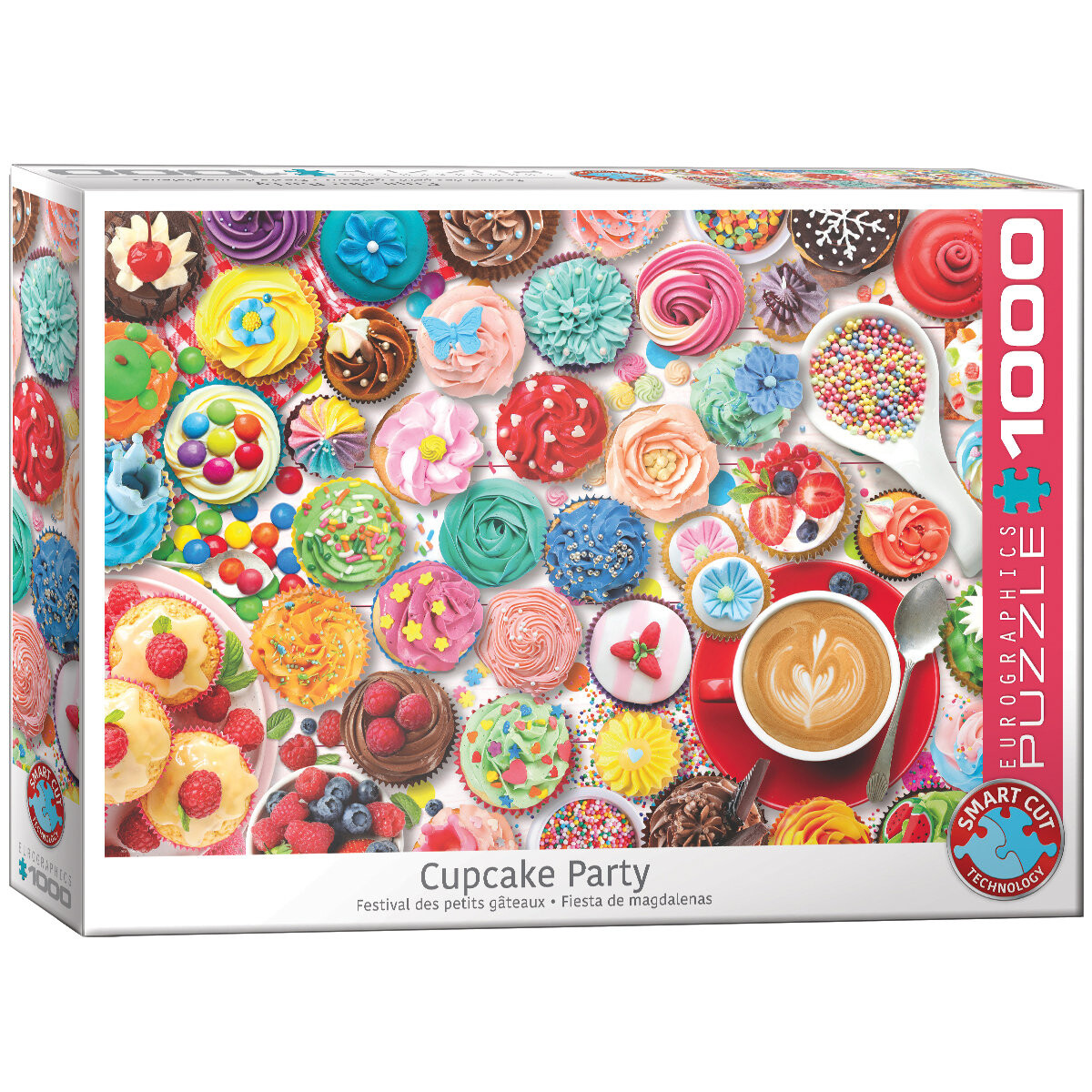 Еврографика, пазл Cupcake Party, 1000 шт. EuroGraphics
Еврографика, пазл Cupcake Party, 1000 шт. EuroGraphics