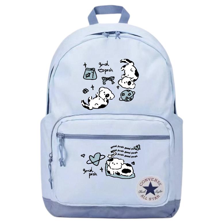 Converse Полиэстеровый рюкзак среднего размера унисекс светло-дымчато-серый, Puppy English
Converse Полиэстеровый рюкзак среднего размера унисекс светло-дымчато-серый, Puppy English