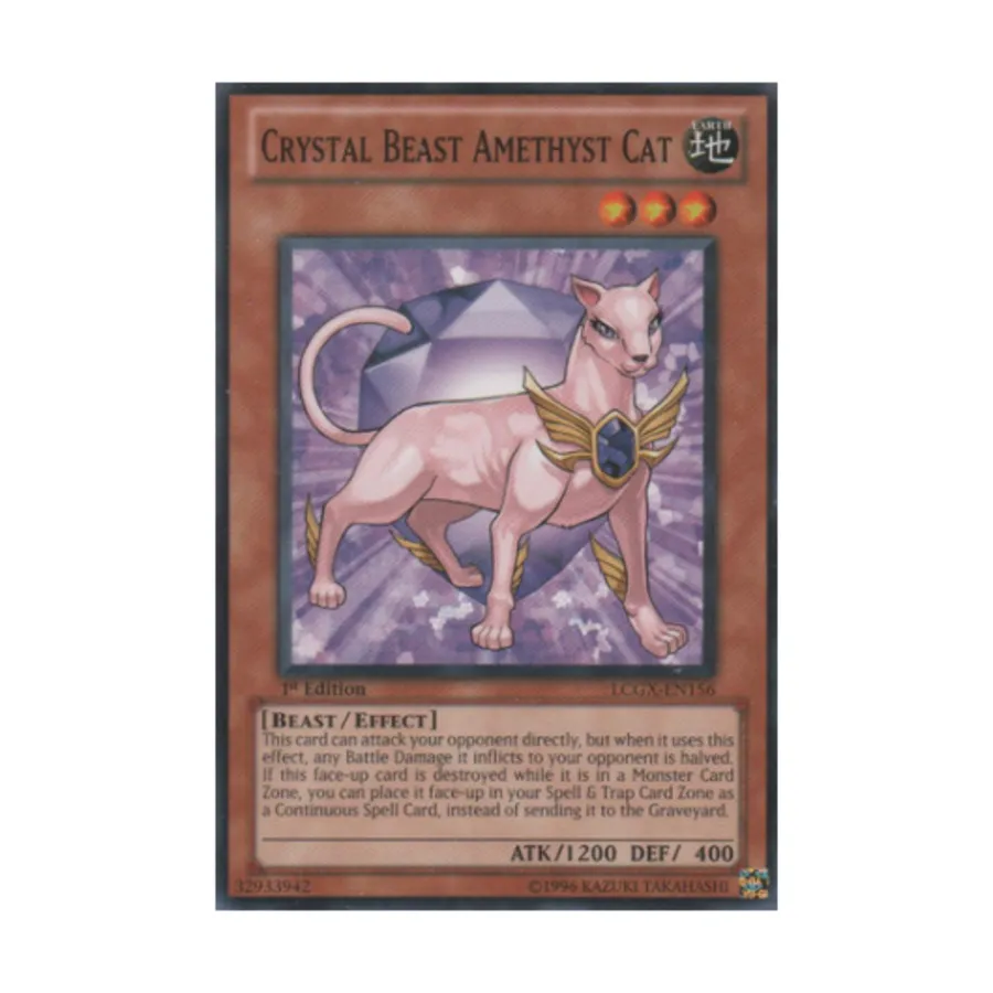 CCG Хрустальный зверь Аметистовый кот (Обычный), Yu-Gi-Oh - Legendary Collection 2 - Singles
CCG Хрустальный зверь Аметистовый кот (Обычный), Yu-Gi-Oh - Legendary Collection 2 - Singles