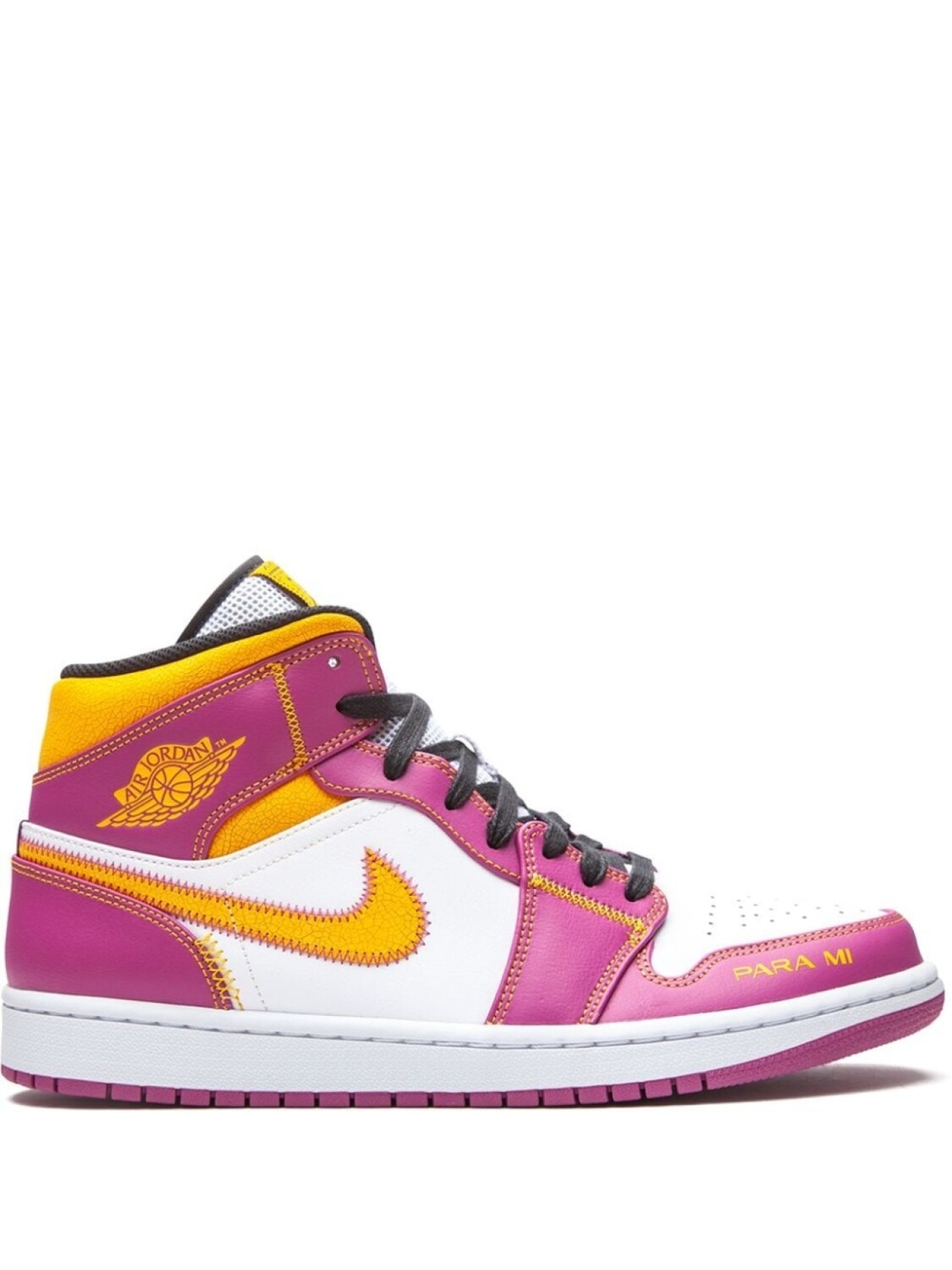 Jordan кроссовки Air Jordan 1 Mid, розовый 
Jordan кроссовки Air Jordan 1 Mid, розовый