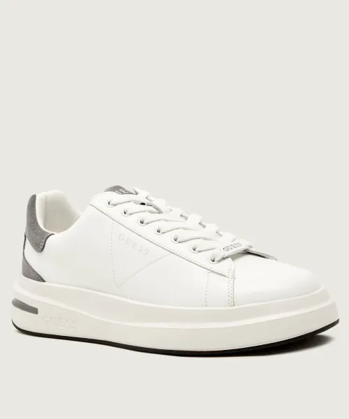 Кожаные кроссовки Elba Guess, белый 
Кожаные кроссовки Elba Guess, белый