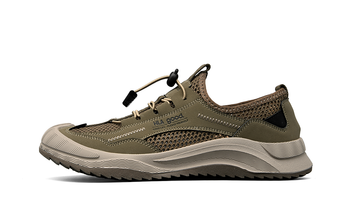 HLA Повседневные низкие мужские туфли цвета армейского зеленого/песочного
HLA Повседневные низкие мужские туфли цвета армейского зеленого/песочного