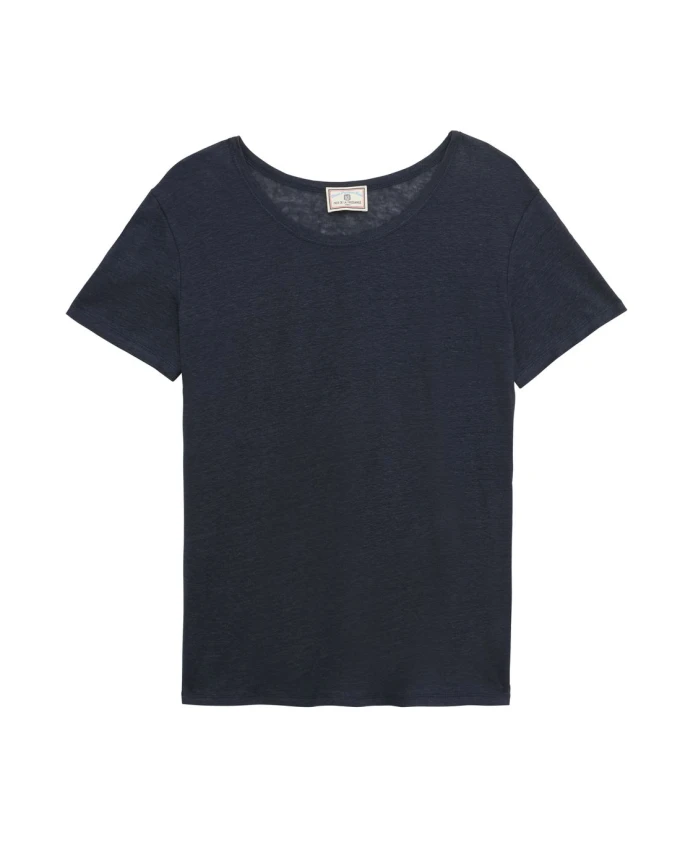 Солнечная футболка из темно-синего льна. Ines De La Fressange Paris, синий
Солнечная футболка из темно-синего льна. Ines De La Fressange Paris, синий