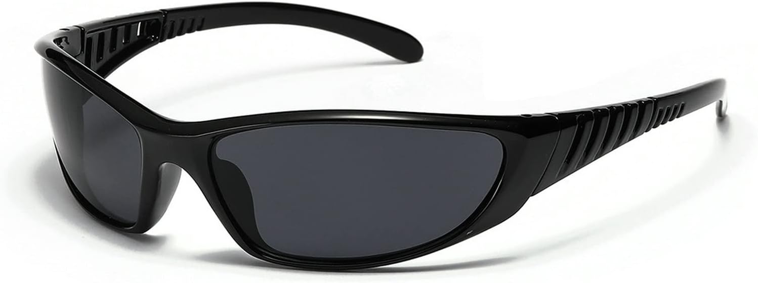 Солнцезащитные очки Laureles Wrap Around Y2K для женщин и мужчин, солнцезащитные очки-щитки с плоской верхней частью, футуристические солнцезащитные очки с градиентными линзами, Black
Солнцезащитные очки Laureles Wrap Around Y2K для женщин и мужчин, солнцезащитные очки-щитки с плоской верхней частью, футуристические солнцезащитные очки с градиентными линзами, Black