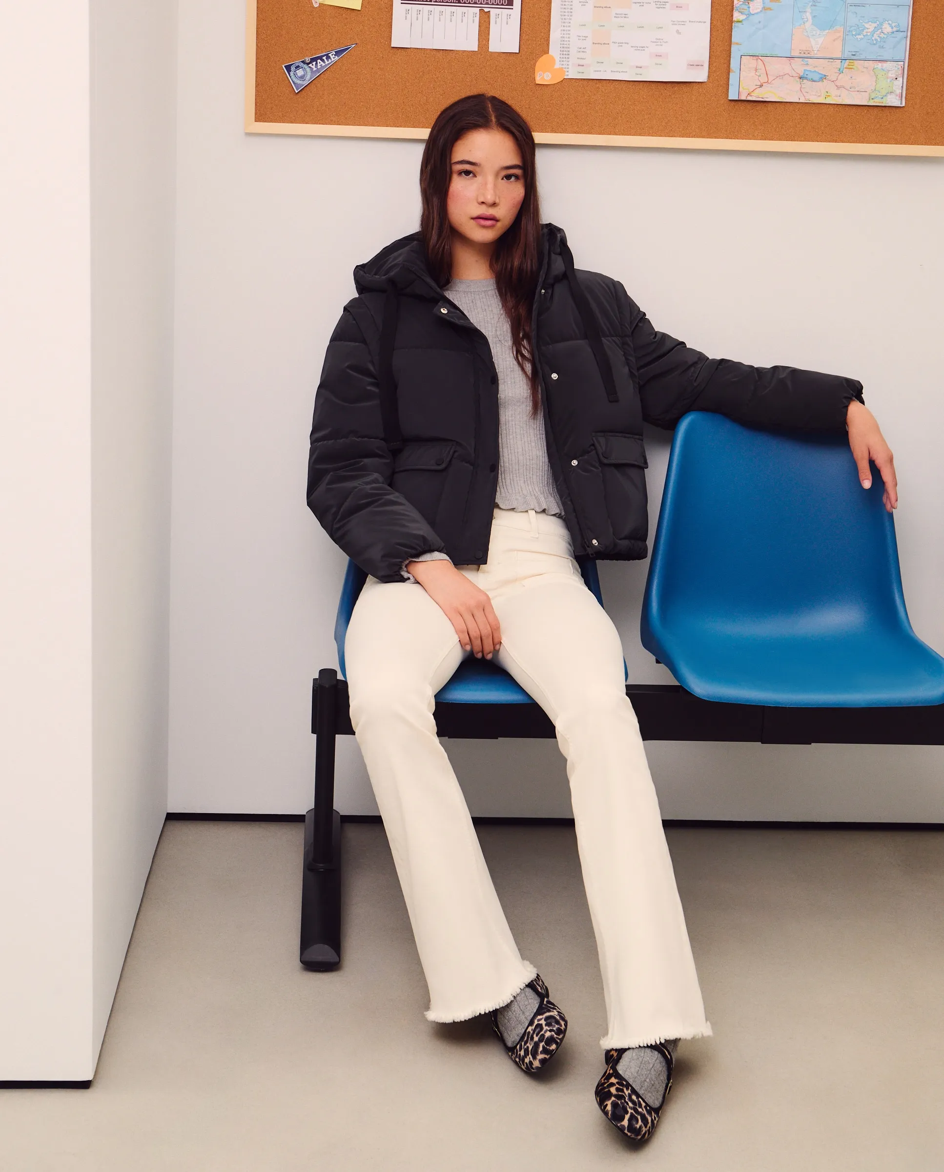 Женская короткая стеганая куртка с резинкой Green Coast, черный
Женская короткая стеганая куртка с резинкой Green Coast, черный