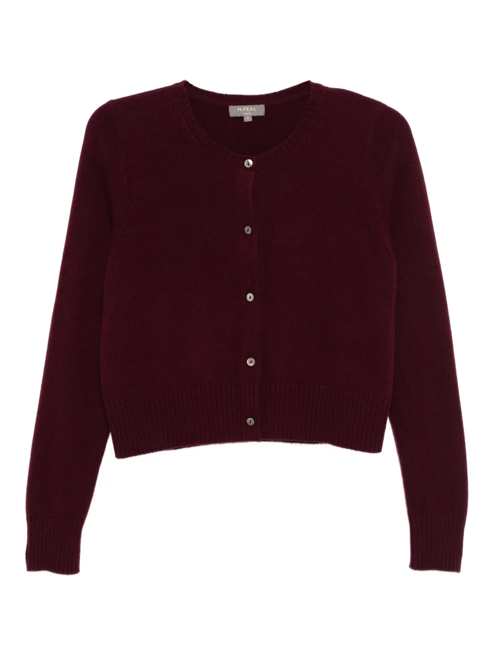 Укороченный вязаный кардиган N.Peal, красный
Укороченный вязаный кардиган N.Peal, красный