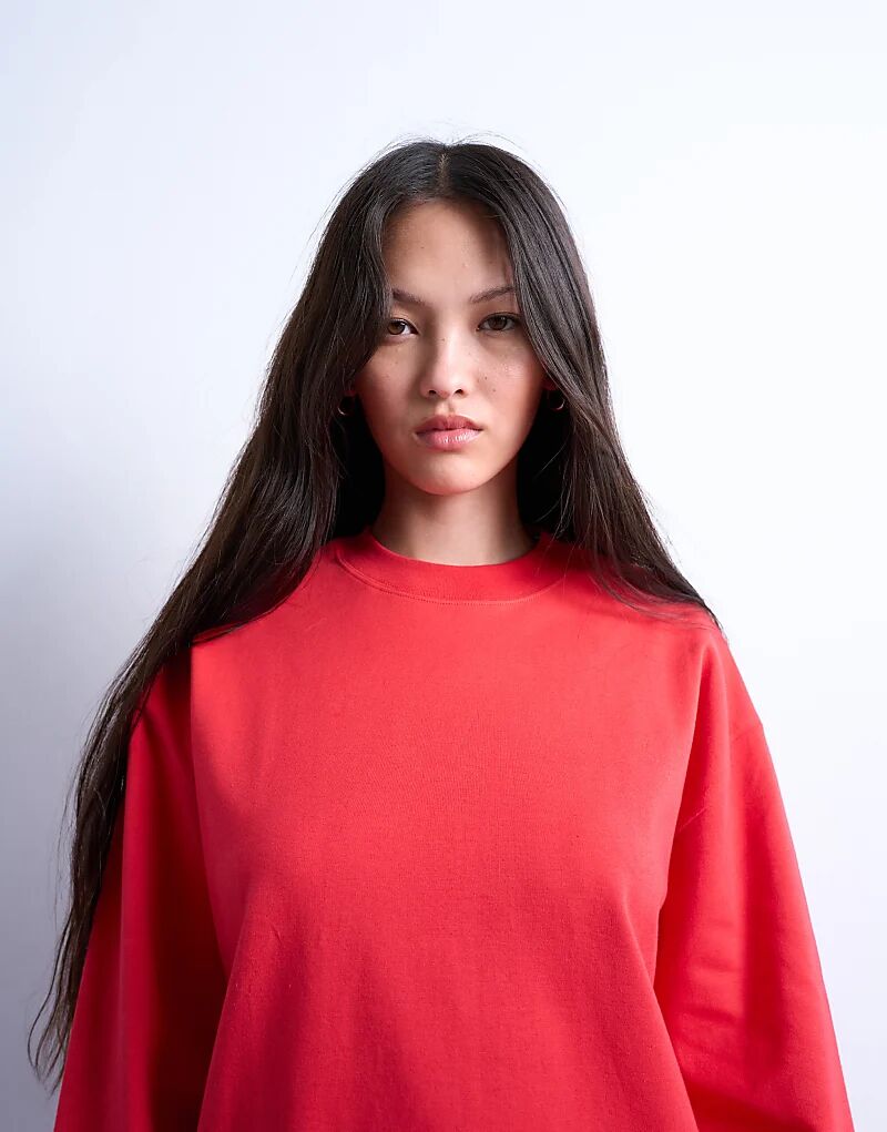 Лонгслив Topshop премиум-класса Interlock с длинным рукавом, красного цвета
Лонгслив Topshop премиум-класса Interlock с длинным рукавом, красного цвета