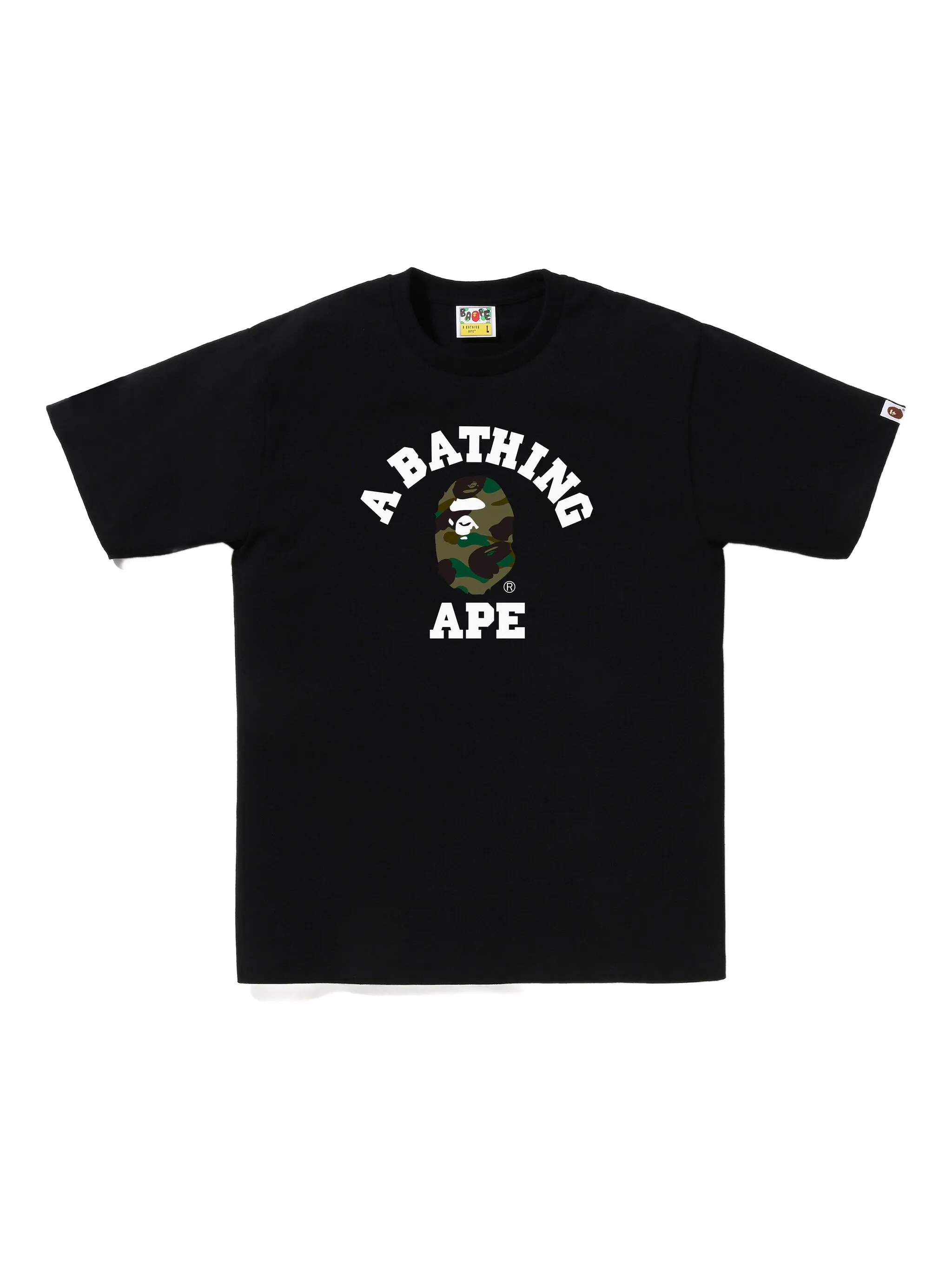 Футболка с графическим логотипом A Bathing Ape, черный
Футболка с графическим логотипом A Bathing Ape, черный