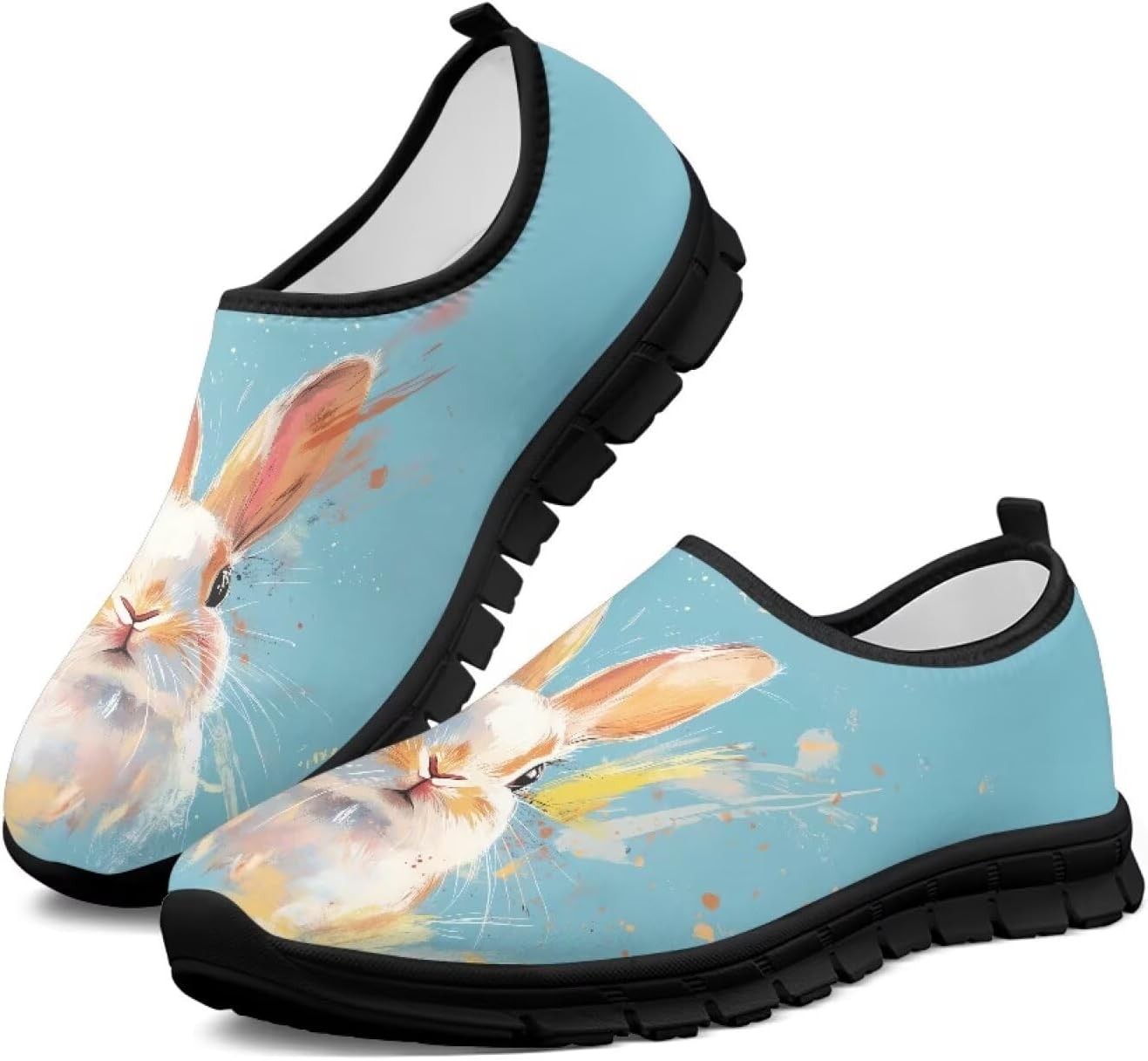 Женские спортивные кроссовки без шнурков, дышащие, для ходьбы, бега, тенниса, тренировок, с нескользящей подошвой, широкая полнота, размер 5.5-13.5 Chririnla, Cute Bunny
Женские спортивные кроссовки без шнурков, дышащие, для ходьбы, бега, тенниса, тренировок, с нескользящей подошвой, широкая полнота, размер 5.5-13.5 Chririnla, Cute Bunny