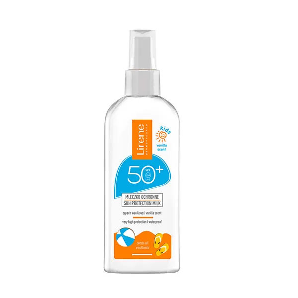 Молочко для тела для детей Spf 50+ Lirene, 150 ml
Молочко для тела для детей Spf 50+ Lirene, 150 ml