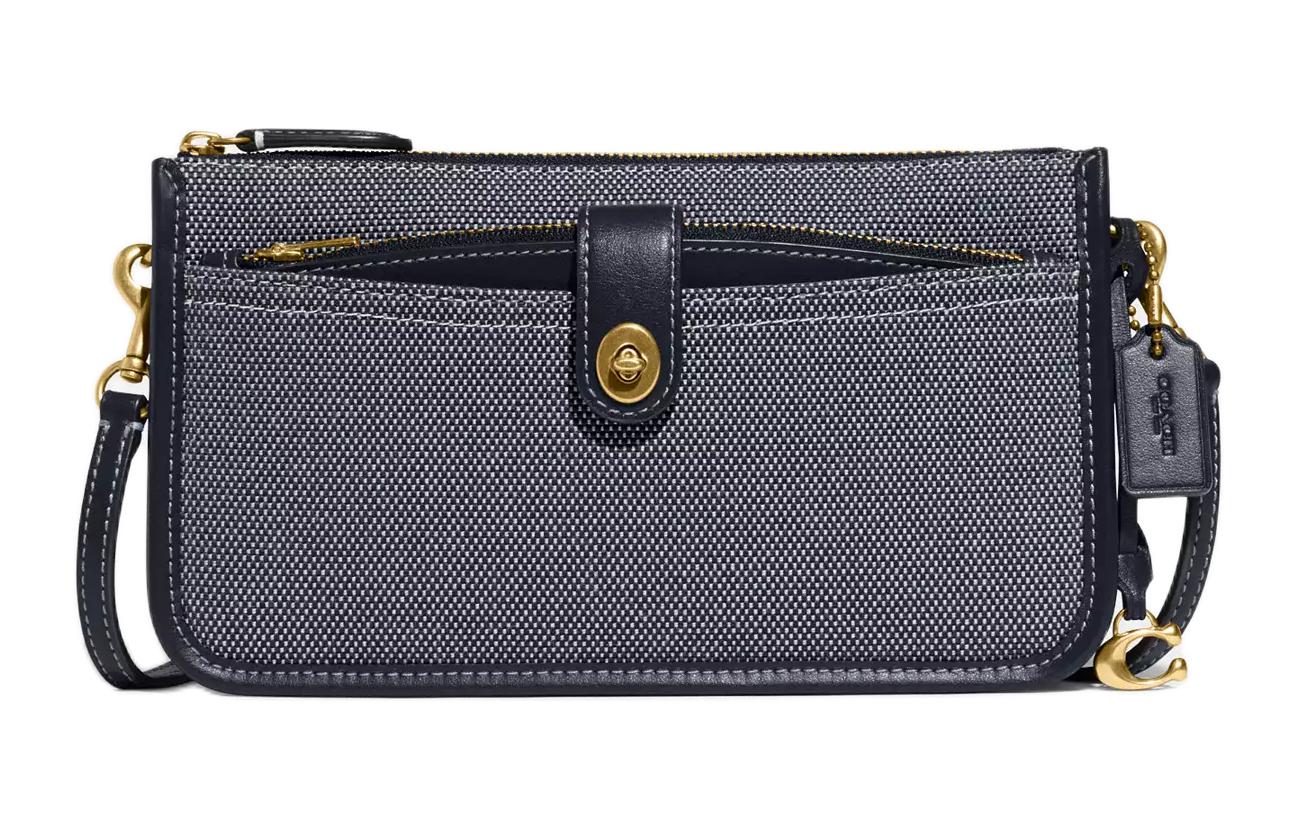 COACH Сумка-мессенджер из холста с кожаными вставками
COACH Сумка-мессенджер из холста с кожаными вставками