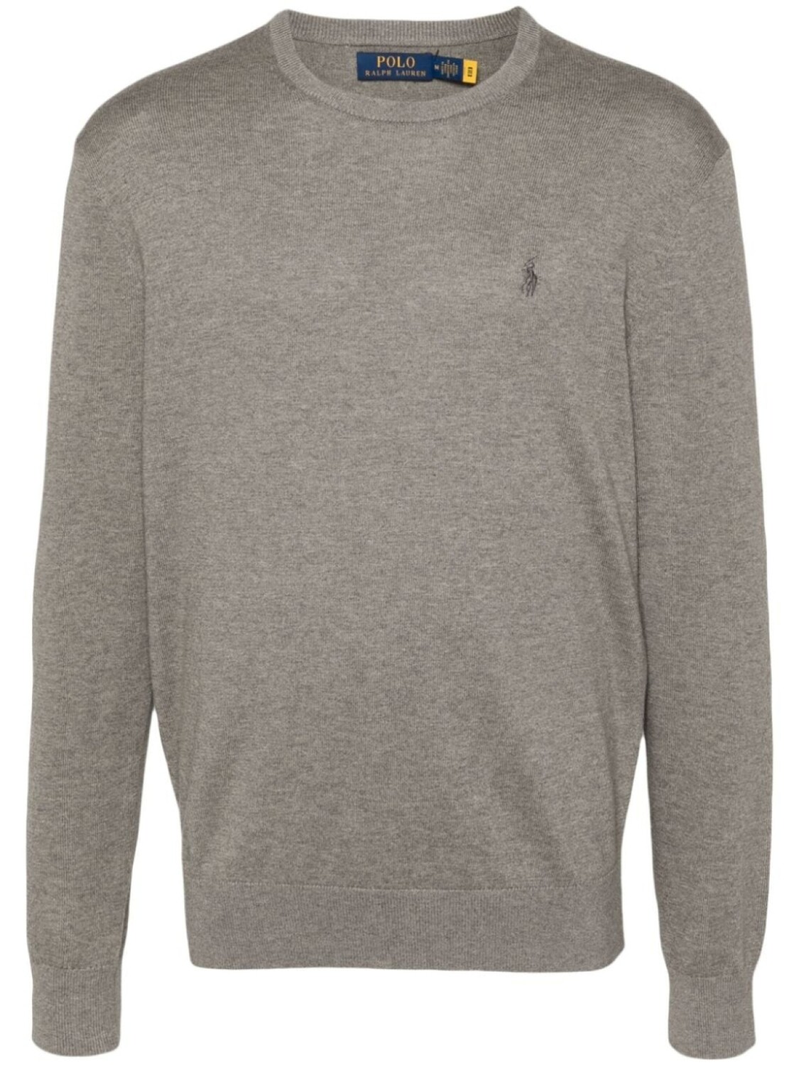 Polo Ralph Lauren джемпер с вышивкой Polo Pony, серый 
Polo Ralph Lauren джемпер с вышивкой Polo Pony, серый