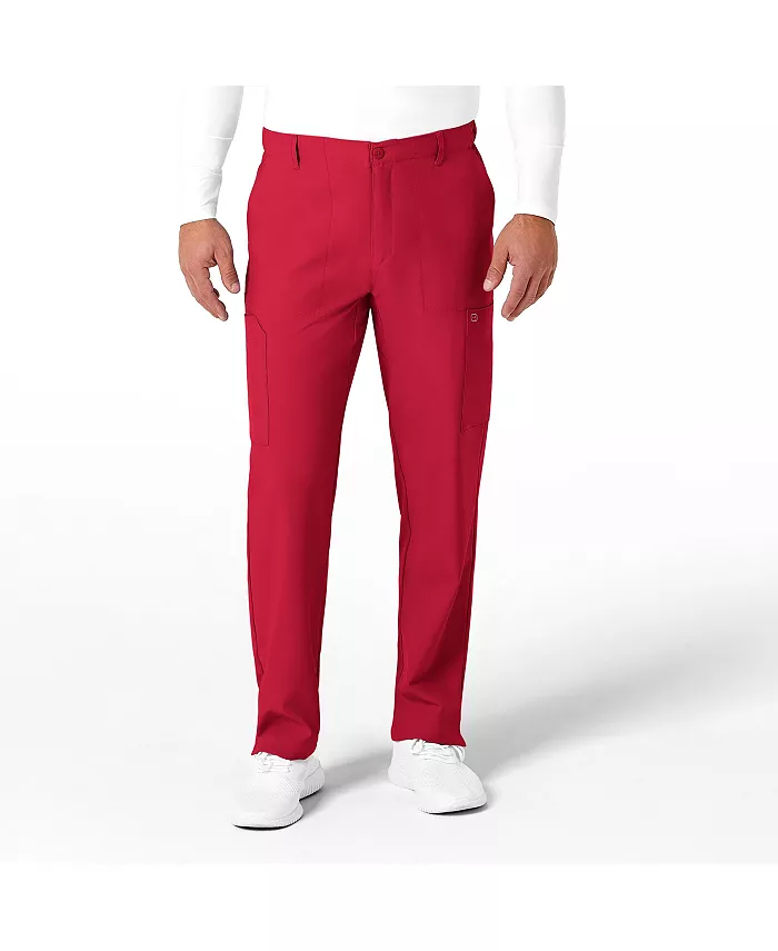 Мужские штаны W123 с плоской передней частью и карманами Wink, красный
Мужские штаны W123 с плоской передней частью и карманами Wink, красный