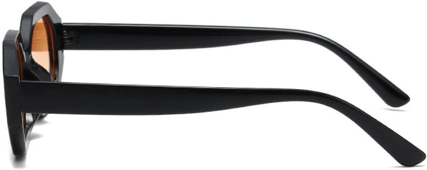 Модные солнцезащитные очки-многоугольники для женщин, с градиентным переходом цвета, защитой от УФ-излучения UV400, в стиле ретро для мужчин HHZZYVY, Brown Tea
Модные солнцезащитные очки-многоугольники для женщин, с градиентным переходом цвета, защитой от УФ-излучения UV400, в стиле ретро для мужчин HHZZYVY, Brown Tea