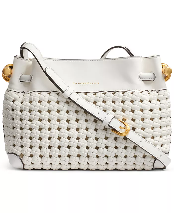 Кашемировая плетеная маленькая сумка через плечо Donna Karan New York
Кашемировая плетеная маленькая сумка через плечо Donna Karan New York