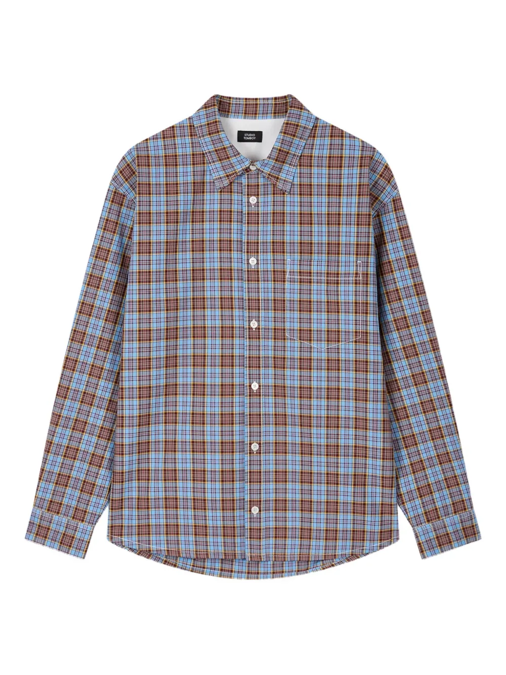 Рубашка в клетку STUDIO TOMBOY, синий
Рубашка в клетку STUDIO TOMBOY, синий