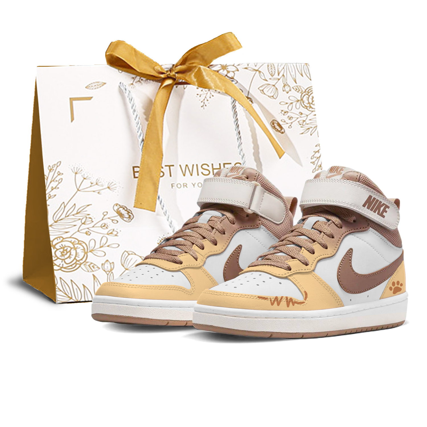 Nike Court Borough желтый персик банка противоскользящие устойчивые к истиранию мид-топ детские скейтбординг кроссовки yellow kids'
Nike Court Borough желтый персик банка противоскользящие устойчивые к истиранию мид-топ детские скейтбординг кроссовки yellow kids'