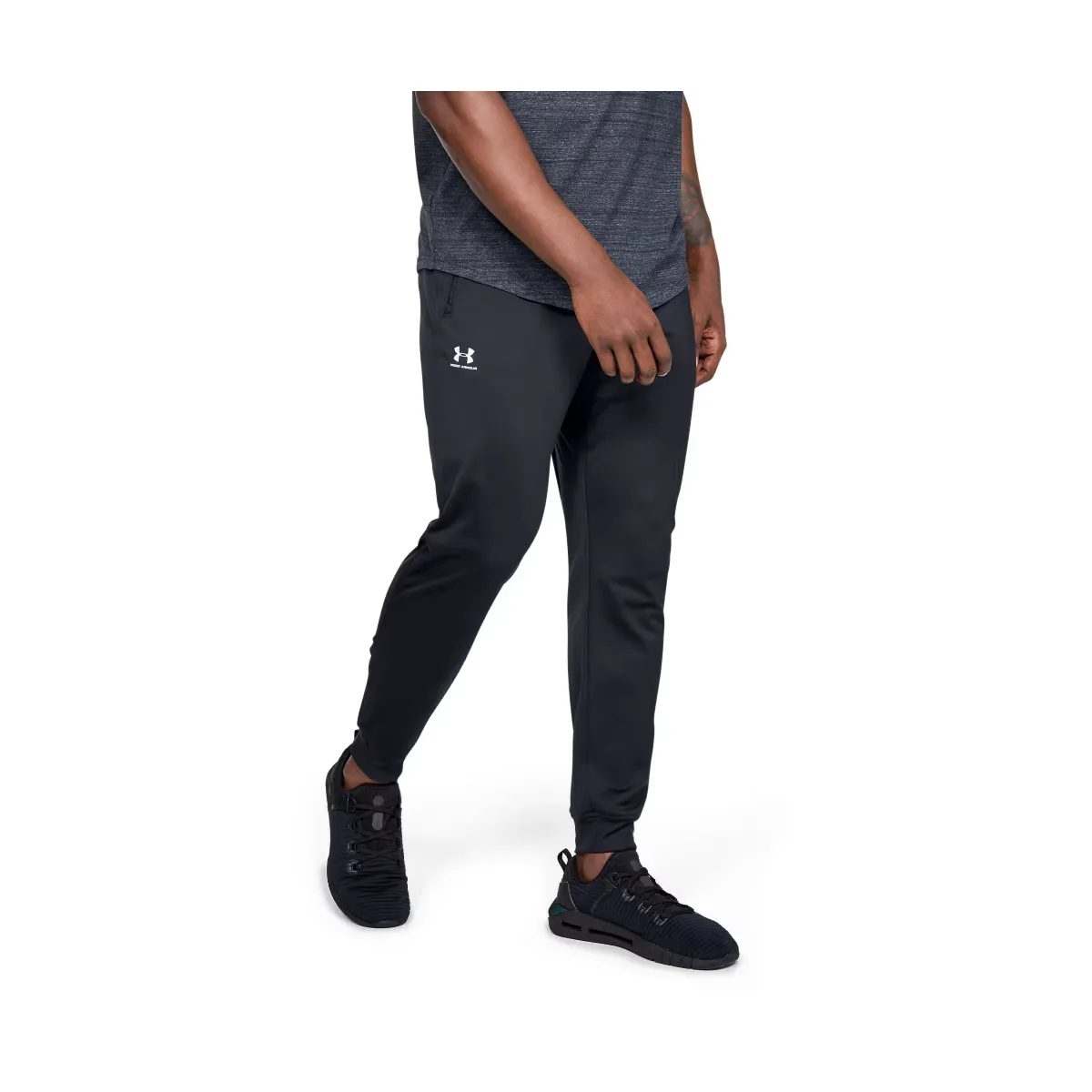 UA Мужские спортивные джоггеры под броней Under Armour, чёрный 
UA Мужские спортивные джоггеры под броней Under Armour, чёрный