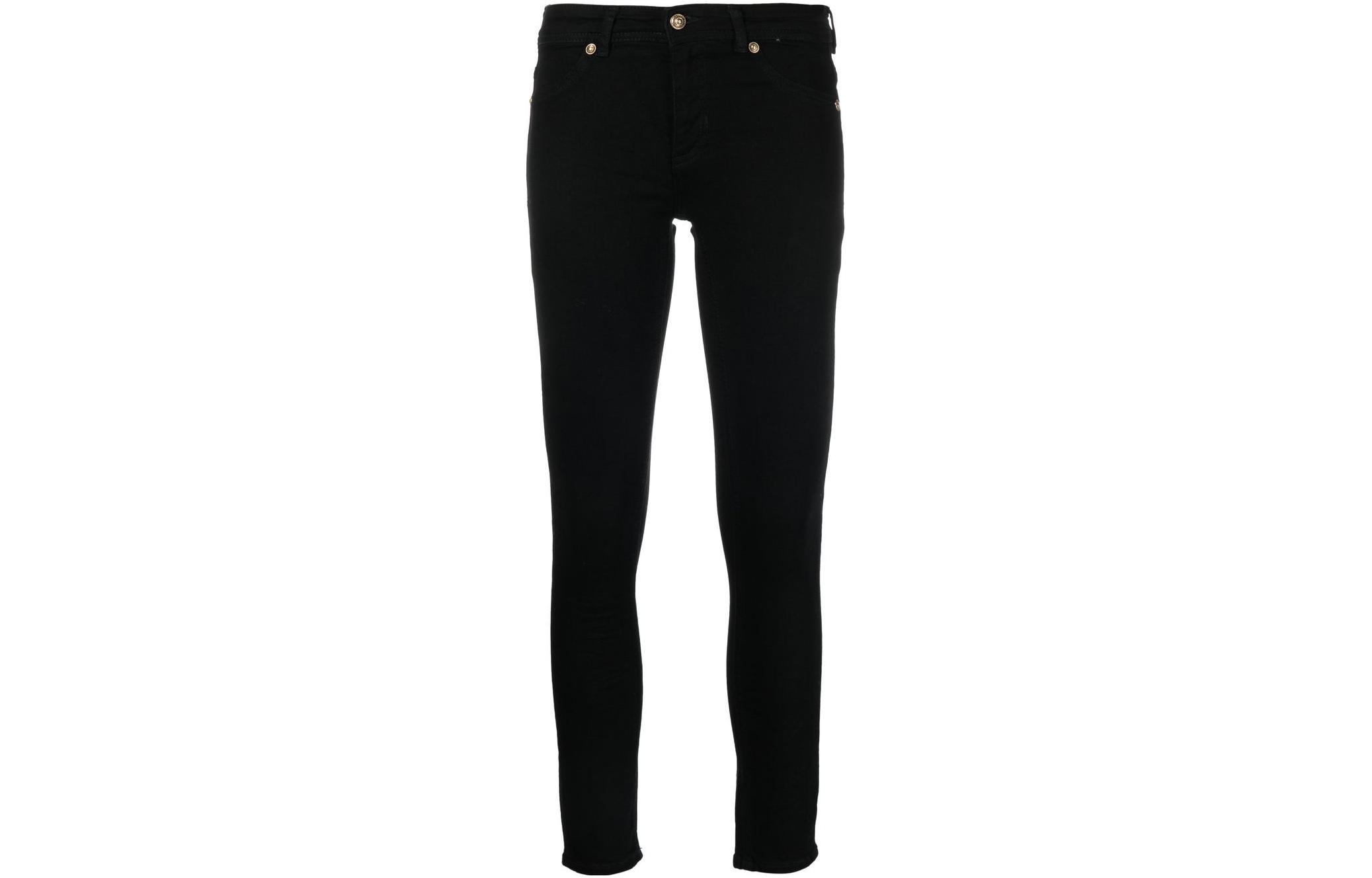 Logo plaque Skinny Jeans VERSACE JEANS COUTURE, черный
Logo plaque Skinny Jeans VERSACE JEANS COUTURE, черный