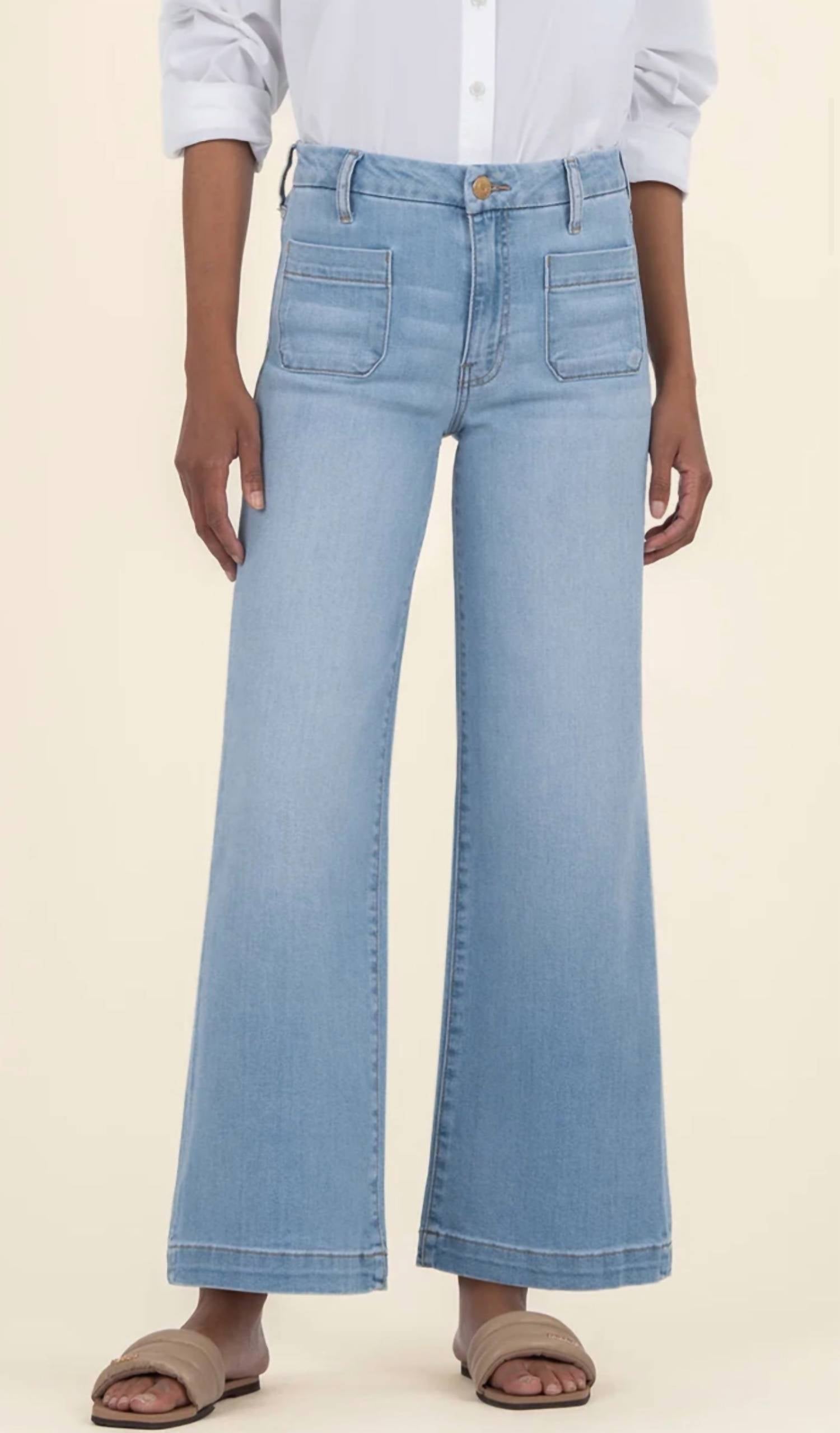 Широкие джинсы Meg High Rise от Fortitude KUT FROM THE KLOTH, Fortitude
Широкие джинсы Meg High Rise от Fortitude KUT FROM THE KLOTH, Fortitude