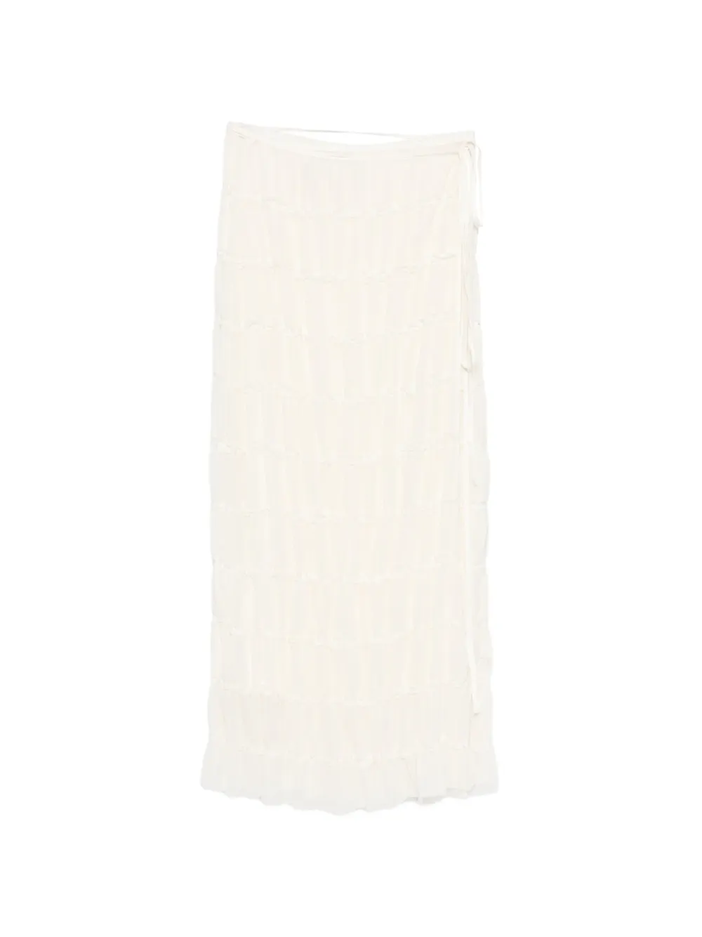 Юбка миди с оборками Song For The Mute, бежевый
Юбка миди с оборками Song For The Mute, бежевый