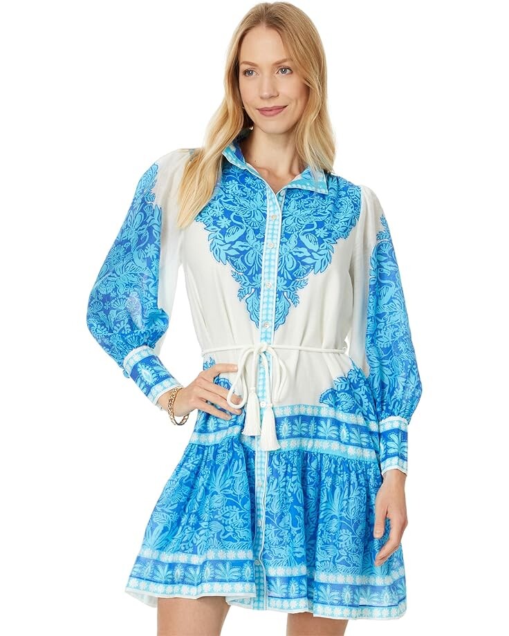 Платье Lilly Pulitzer Drena Dress, цвет Breezy Aqua Jungle Escape Engineered Woven Dress
Платье Lilly Pulitzer Drena Dress, цвет Breezy Aqua Jungle Escape Engineered Woven Dress