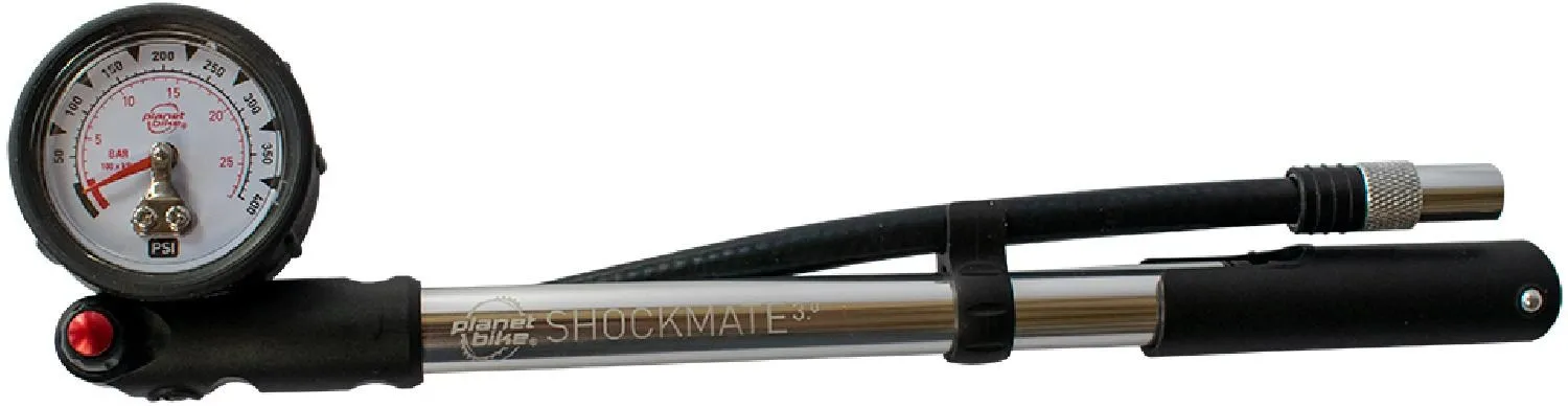 Шокмейт 3.0 Насос для подвески Planet Bike, Silver/Black
Шокмейт 3.0 Насос для подвески Planet Bike, Silver/Black