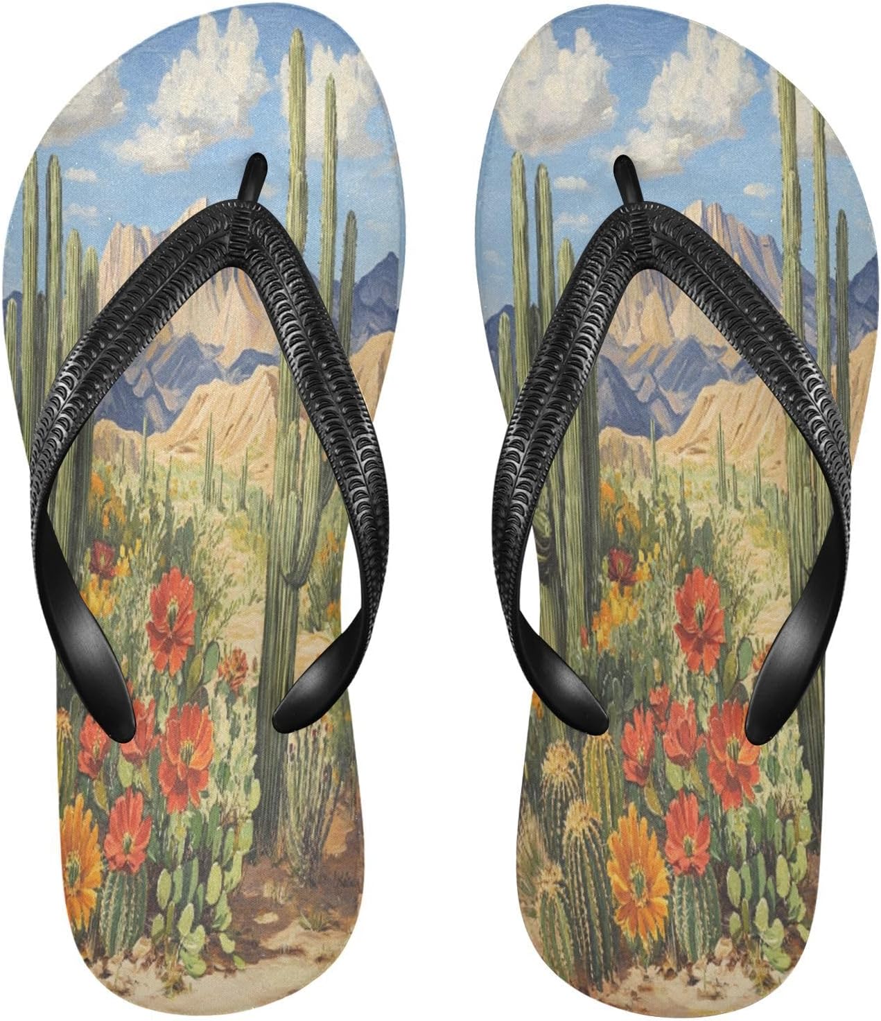 Вьетнамки с цветами кактуса, бежевые, для пляжа и душа, резиновые, противоскользящие, летние шлепанцы для женщин и мужчин Sinestour
Вьетнамки с цветами кактуса, бежевые, для пляжа и душа, резиновые, противоскользящие, летние шлепанцы для женщин и мужчин Sinestour