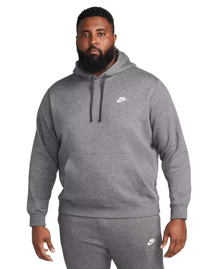 Мужская толстовка с капюшоном Club Fleece из спортивной коллекции Nike, серый
Мужская толстовка с капюшоном Club Fleece из спортивной коллекции Nike, серый