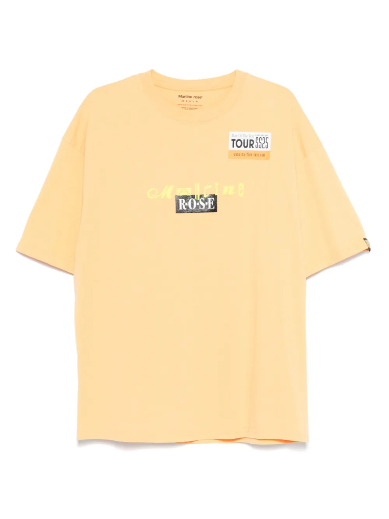 Футболка тура Martine Rose, оранжевый
Футболка тура Martine Rose, оранжевый