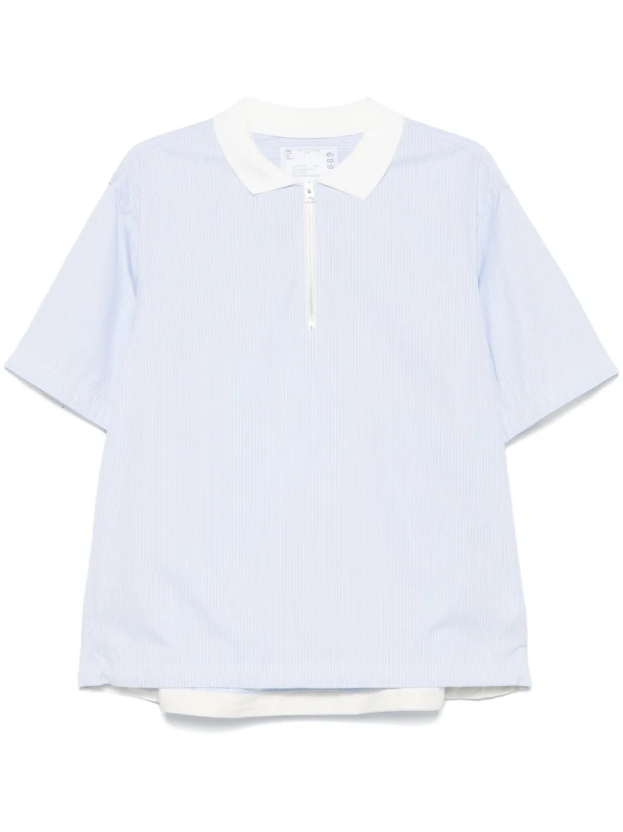 Рубашка-поло в полоску sacai, синий
Рубашка-поло в полоску sacai, синий