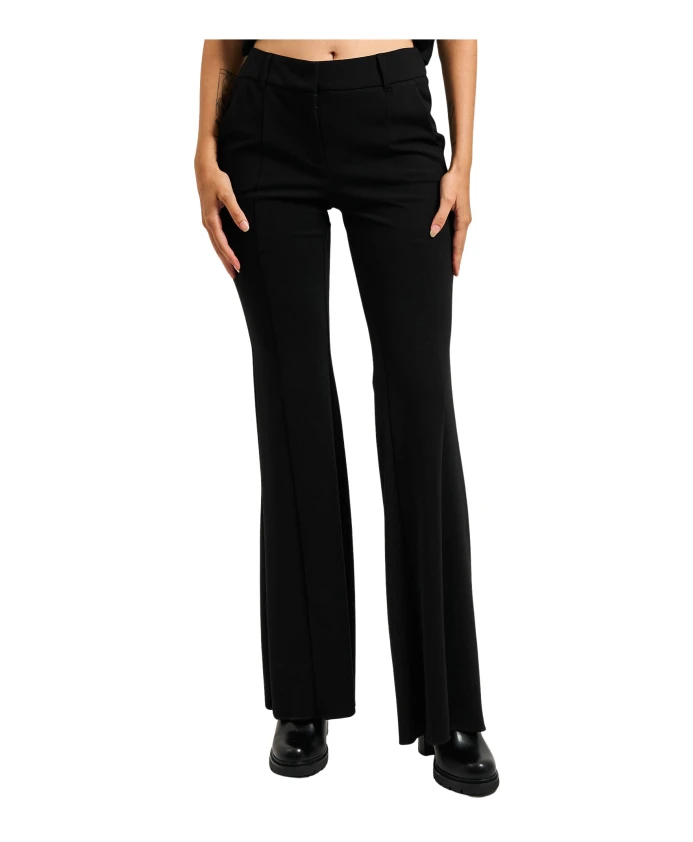 Черные женские брюки зауженного кроя Iblues, черный
Черные женские брюки зауженного кроя Iblues, черный